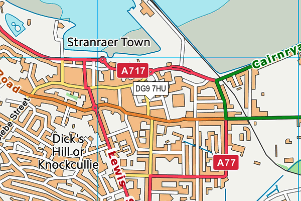 DG9 7HU map - OS VectorMap District (Ordnance Survey) DG9 7HU map - OS VectorMap District (Ordnance Survey)