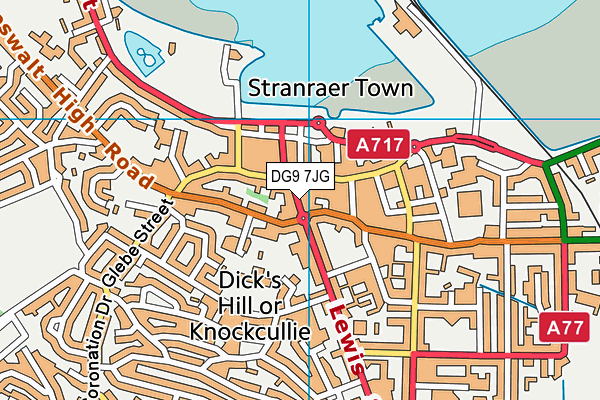 DG9 7JG map - OS VectorMap District (Ordnance Survey) DG9 7JG map - OS VectorMap District (Ordnance Survey)