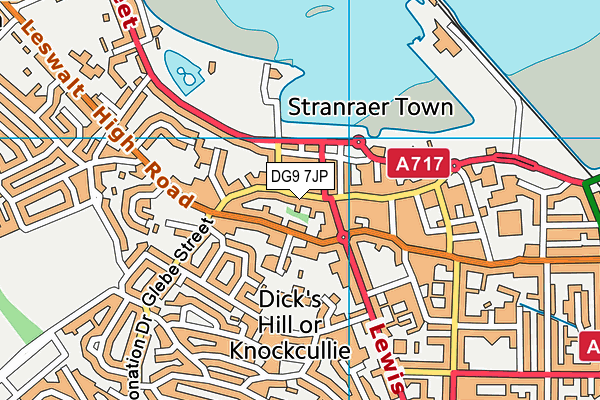 DG9 7JP map - OS VectorMap District (Ordnance Survey) DG9 7JP map - OS VectorMap District (Ordnance Survey)