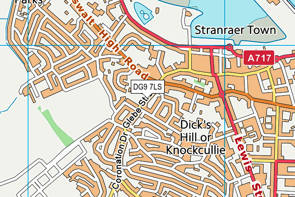 DG9 7LS map - OS VectorMap District (Ordnance Survey) DG9 7LS map - OS VectorMap District (Ordnance Survey)