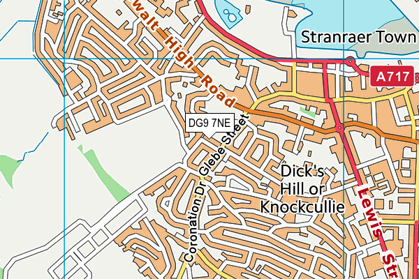 DG9 7NE map - OS VectorMap District (Ordnance Survey) DG9 7NE map - OS VectorMap District (Ordnance Survey)