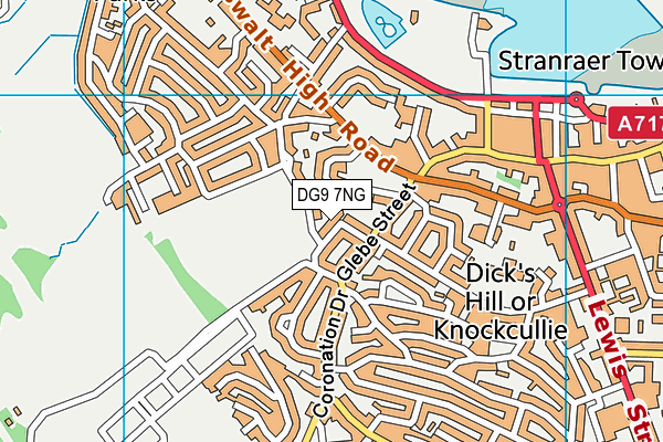DG9 7NG map - OS VectorMap District (Ordnance Survey) DG9 7NG map - OS VectorMap District (Ordnance Survey)