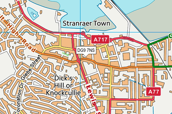DG9 7NS map - OS VectorMap District (Ordnance Survey) DG9 7NS map - OS VectorMap District (Ordnance Survey)