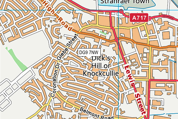 DG9 7NW map - OS VectorMap District (Ordnance Survey) DG9 7NW map - OS VectorMap District (Ordnance Survey)