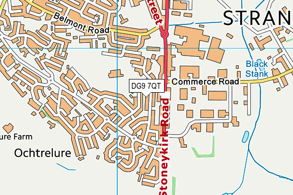 DG9 7QT map - OS VectorMap District (Ordnance Survey) DG9 7QT map - OS VectorMap District (Ordnance Survey)