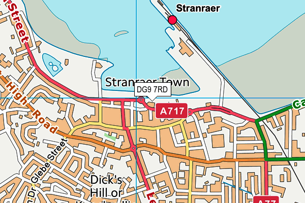 DG9 7RD map - OS VectorMap District (Ordnance Survey) DG9 7RD map - OS VectorMap District (Ordnance Survey)
