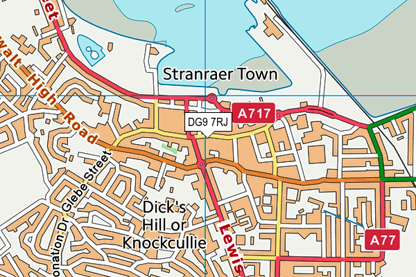 DG9 7RJ map - OS VectorMap District (Ordnance Survey) DG9 7RJ map - OS VectorMap District (Ordnance Survey)
