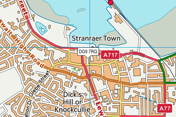 DG9 7RQ map - OS VectorMap District (Ordnance Survey) DG9 7RQ map - OS VectorMap District (Ordnance Survey)