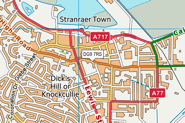 DG9 7RS map - OS VectorMap District (Ordnance Survey) DG9 7RS map - OS VectorMap District (Ordnance Survey)