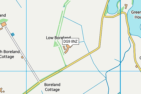 DG9 8NZ map - OS VectorMap District (Ordnance Survey) DG9 8NZ map - OS VectorMap District (Ordnance Survey)
