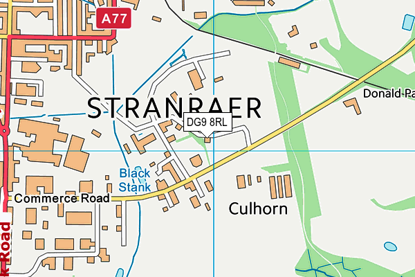 DG9 8RL map - OS VectorMap District (Ordnance Survey) DG9 8RL map - OS VectorMap District (Ordnance Survey)