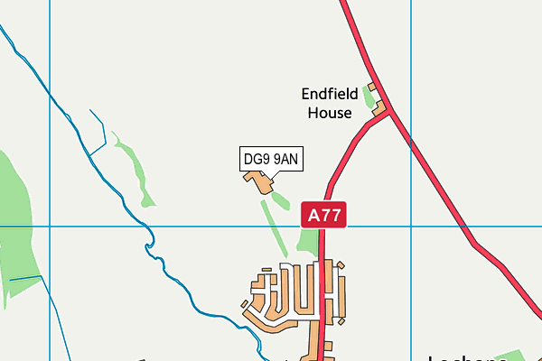 DG9 9AN map - OS VectorMap District (Ordnance Survey) DG9 9AN map - OS VectorMap District (Ordnance Survey)