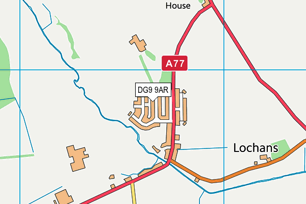 DG9 9AR map - OS VectorMap District (Ordnance Survey) DG9 9AR map - OS VectorMap District (Ordnance Survey)