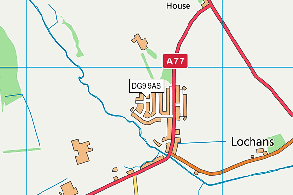 DG9 9AS map - OS VectorMap District (Ordnance Survey) DG9 9AS map - OS VectorMap District (Ordnance Survey)