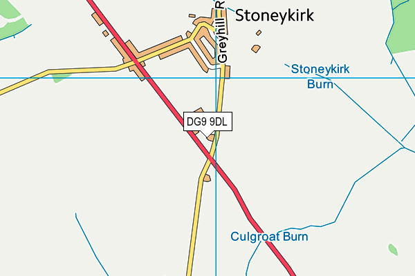 DG9 9DL map - OS VectorMap District (Ordnance Survey) DG9 9DL map - OS VectorMap District (Ordnance Survey)