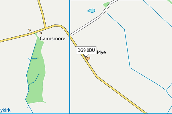 DG9 9DU map - OS VectorMap District (Ordnance Survey) DG9 9DU map - OS VectorMap District (Ordnance Survey)
