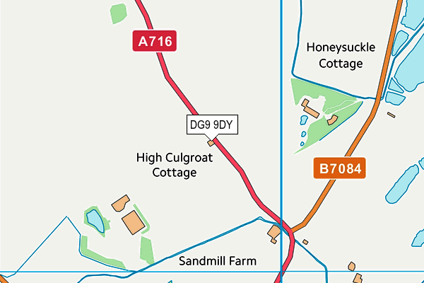 DG9 9DY map - OS VectorMap District (Ordnance Survey) DG9 9DY map - OS VectorMap District (Ordnance Survey)