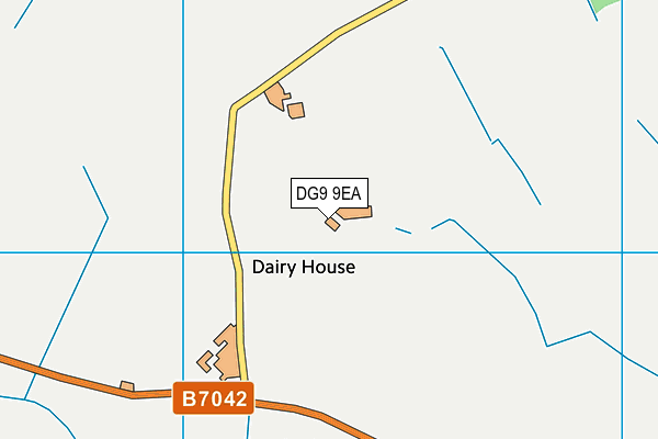 DG9 9EA map - OS VectorMap District (Ordnance Survey) DG9 9EA map - OS VectorMap District (Ordnance Survey)
