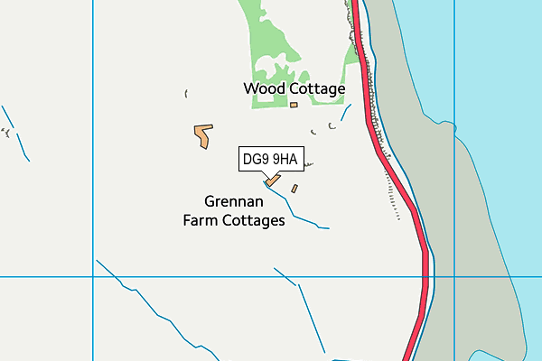 DG9 9HA map - OS VectorMap District (Ordnance Survey) DG9 9HA map - OS VectorMap District (Ordnance Survey)