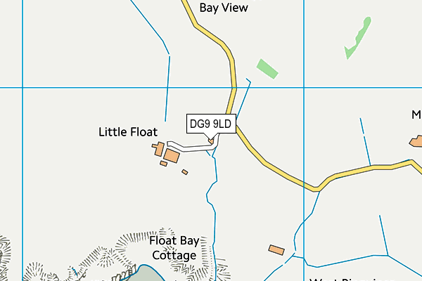 DG9 9LD map - OS VectorMap District (Ordnance Survey) DG9 9LD map - OS VectorMap District (Ordnance Survey)
