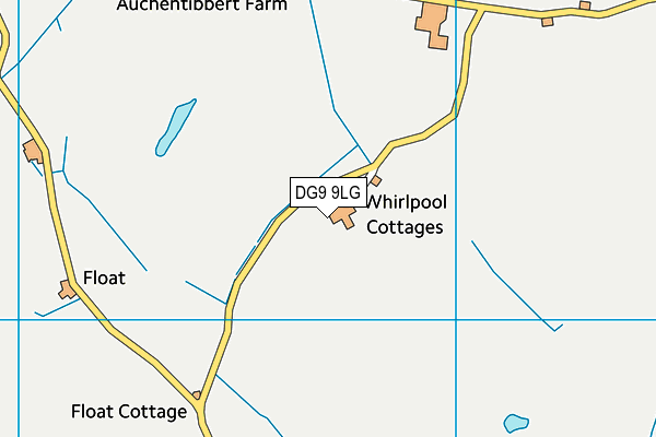 DG9 9LG map - OS VectorMap District (Ordnance Survey) DG9 9LG map - OS VectorMap District (Ordnance Survey)