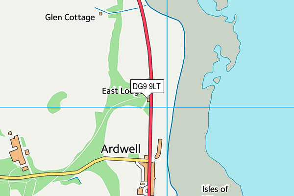 DG9 9LT map - OS VectorMap District (Ordnance Survey) DG9 9LT map - OS VectorMap District (Ordnance Survey)