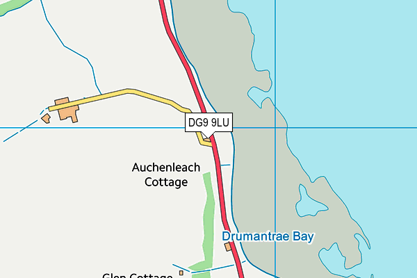DG9 9LU map - OS VectorMap District (Ordnance Survey) DG9 9LU map - OS VectorMap District (Ordnance Survey)