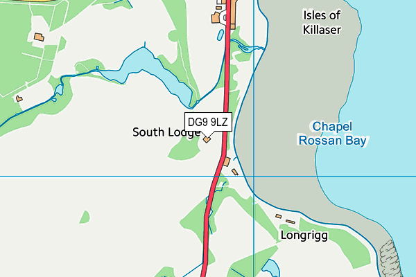 DG9 9LZ map - OS VectorMap District (Ordnance Survey) DG9 9LZ map - OS VectorMap District (Ordnance Survey)