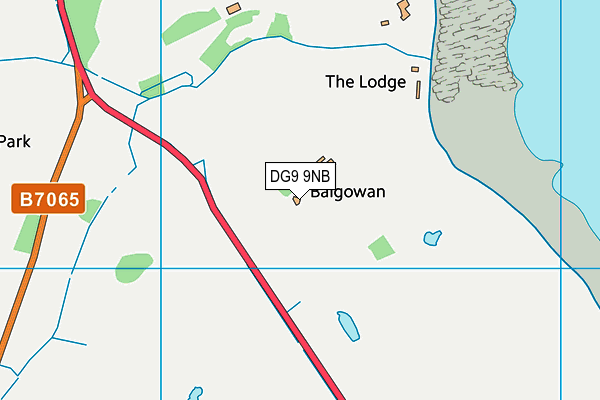 DG9 9NB map - OS VectorMap District (Ordnance Survey) DG9 9NB map - OS VectorMap District (Ordnance Survey)