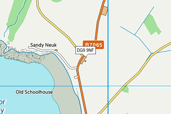 DG9 9NF map - OS VectorMap District (Ordnance Survey) DG9 9NF map - OS VectorMap District (Ordnance Survey)
