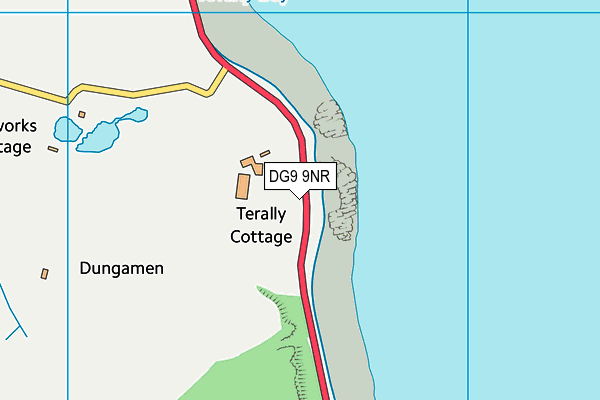 DG9 9NR map - OS VectorMap District (Ordnance Survey) DG9 9NR map - OS VectorMap District (Ordnance Survey)