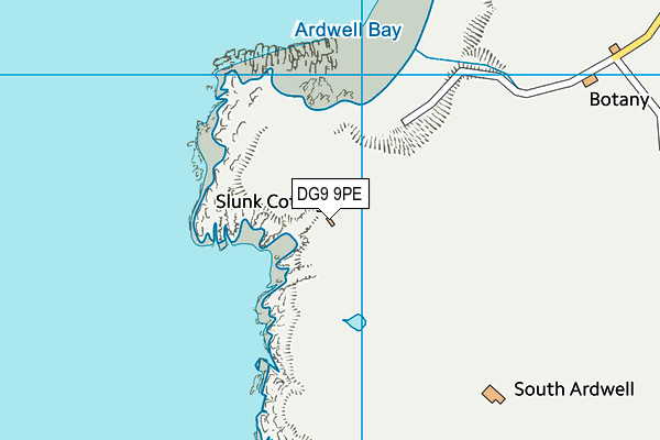 DG9 9PE map - OS VectorMap District (Ordnance Survey) DG9 9PE map - OS VectorMap District (Ordnance Survey)