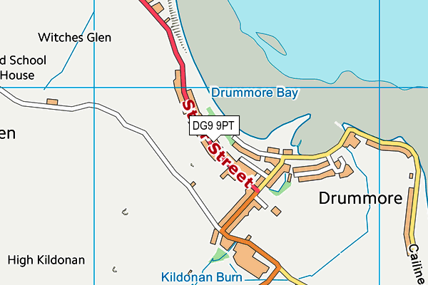 DG9 9PT map - OS VectorMap District (Ordnance Survey) DG9 9PT map - OS VectorMap District (Ordnance Survey)