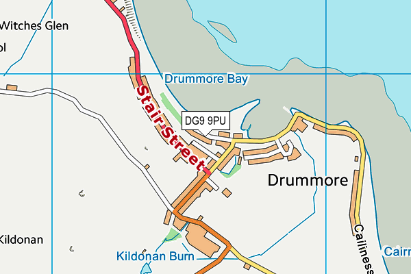 DG9 9PU map - OS VectorMap District (Ordnance Survey) DG9 9PU map - OS VectorMap District (Ordnance Survey)