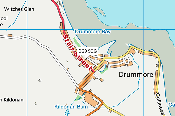 DG9 9QG map - OS VectorMap District (Ordnance Survey) DG9 9QG map - OS VectorMap District (Ordnance Survey)