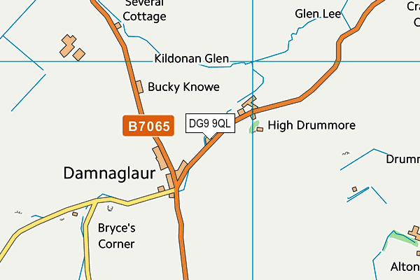 DG9 9QL map - OS VectorMap District (Ordnance Survey) DG9 9QL map - OS VectorMap District (Ordnance Survey)