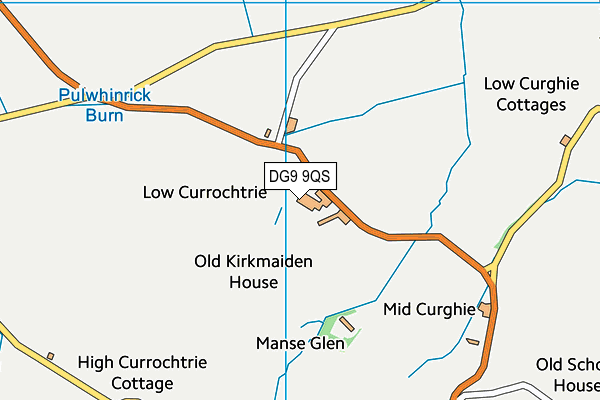 DG9 9QS map - OS VectorMap District (Ordnance Survey) DG9 9QS map - OS VectorMap District (Ordnance Survey)