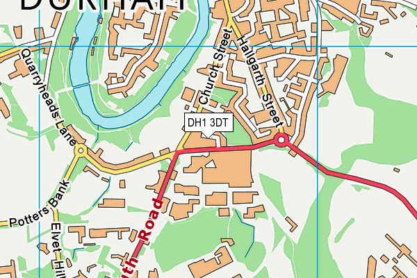 DH1 3DT map - OS VectorMap District (Ordnance Survey) DH1 3DT map - OS VectorMap District (Ordnance Survey)