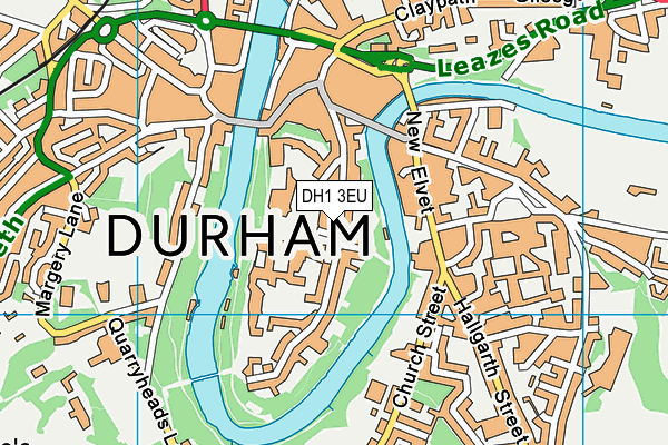 DH1 3EU map - OS VectorMap District (Ordnance Survey) DH1 3EU map - OS VectorMap District (Ordnance Survey)