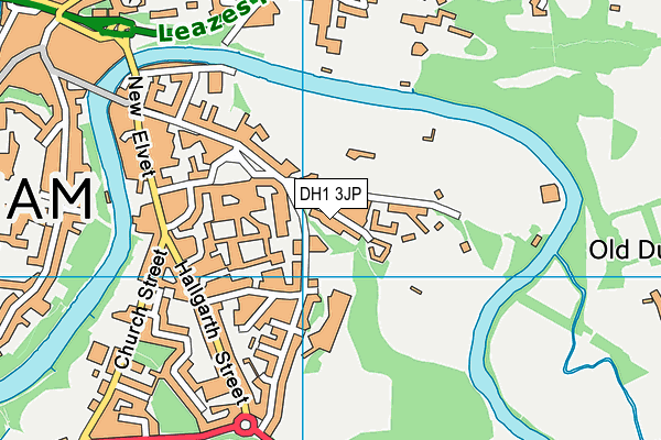 DH1 3JP map - OS VectorMap District (Ordnance Survey) DH1 3JP map - OS VectorMap District (Ordnance Survey)