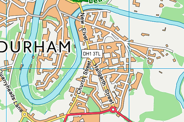 DH1 3TL map - OS VectorMap District (Ordnance Survey) DH1 3TL map - OS VectorMap District (Ordnance Survey)