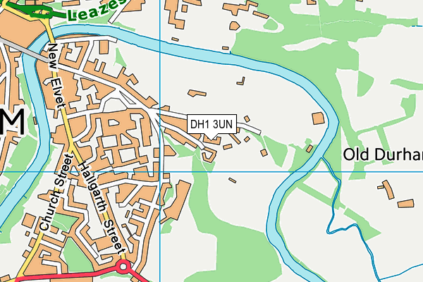 DH1 3UN map - OS VectorMap District (Ordnance Survey) DH1 3UN map - OS VectorMap District (Ordnance Survey)