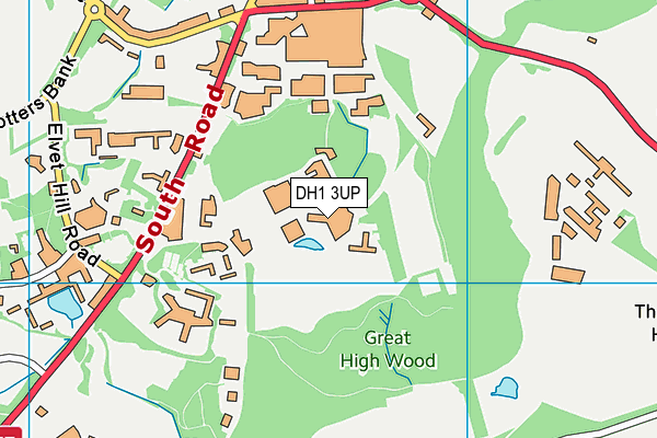 DH1 3UP map - OS VectorMap District (Ordnance Survey) DH1 3UP map - OS VectorMap District (Ordnance Survey)