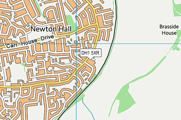 DH1 5XR map - OS VectorMap District (Ordnance Survey) DH1 5XR map - OS VectorMap District (Ordnance Survey)