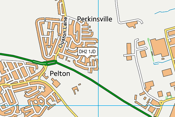 DH2 1JD map - OS VectorMap District (Ordnance Survey) DH2 1JD map - OS VectorMap District (Ordnance Survey)