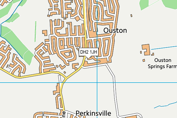 DH2 1JH map - OS VectorMap District (Ordnance Survey) DH2 1JH map - OS VectorMap District (Ordnance Survey)