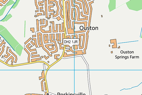 DH2 1JR map - OS VectorMap District (Ordnance Survey) DH2 1JR map - OS VectorMap District (Ordnance Survey)