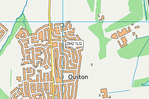 DH2 1LQ map - OS VectorMap District (Ordnance Survey) DH2 1LQ map - OS VectorMap District (Ordnance Survey)
