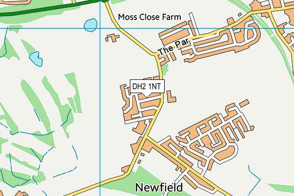 DH2 1NT map - OS VectorMap District (Ordnance Survey) DH2 1NT map - OS VectorMap District (Ordnance Survey)