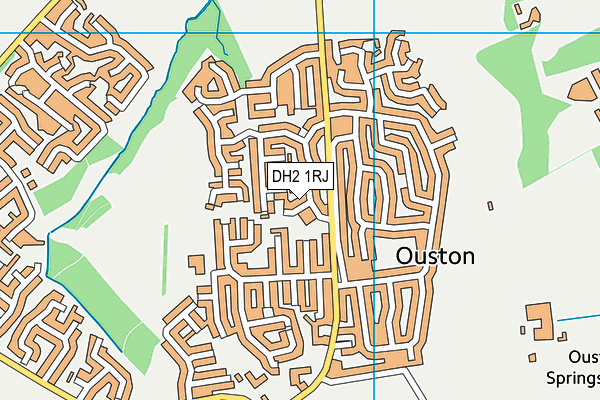 DH2 1RJ map - OS VectorMap District (Ordnance Survey) DH2 1RJ map - OS VectorMap District (Ordnance Survey)